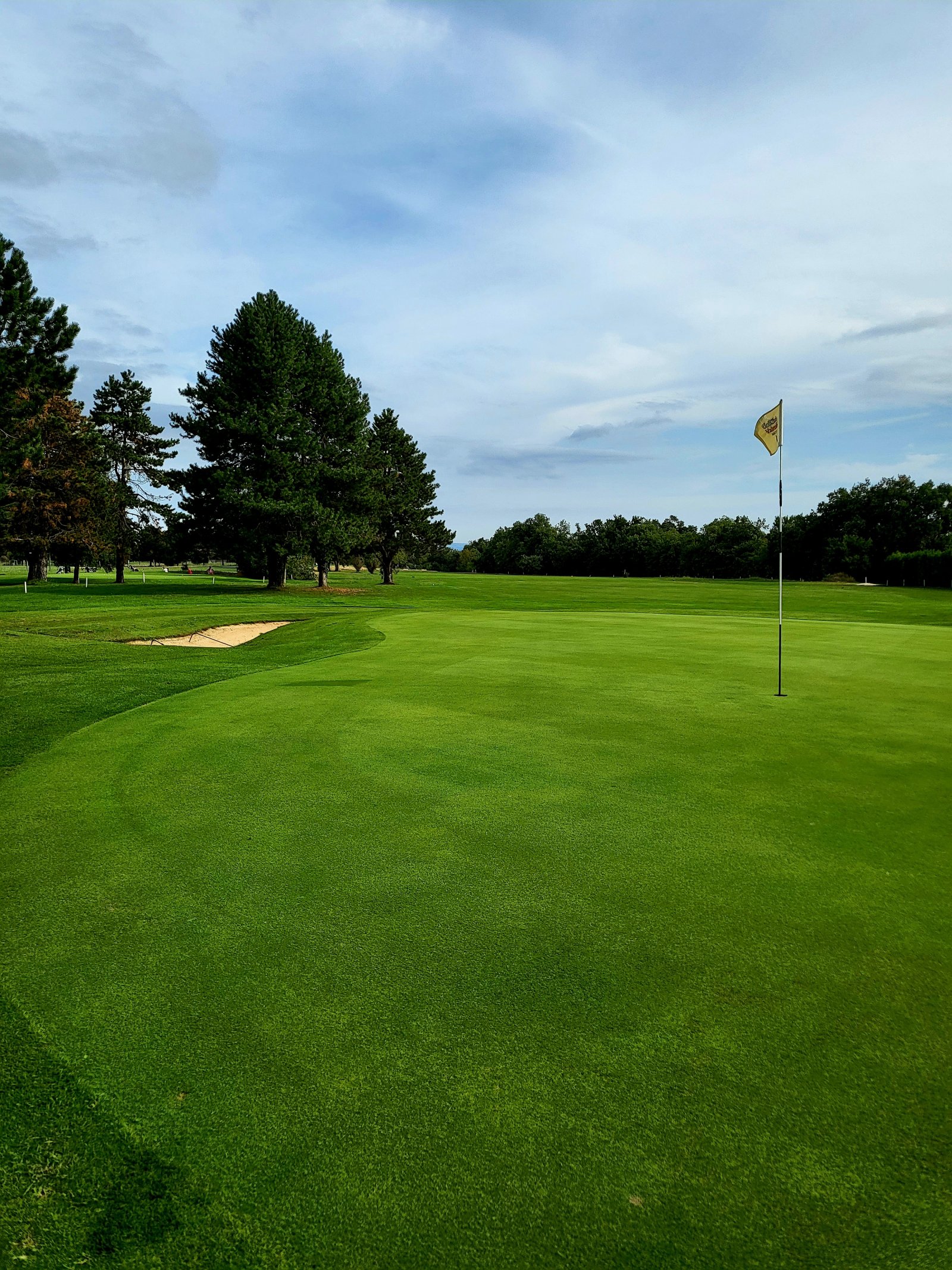 Golf de Valence saint Didier - Green et bunkers