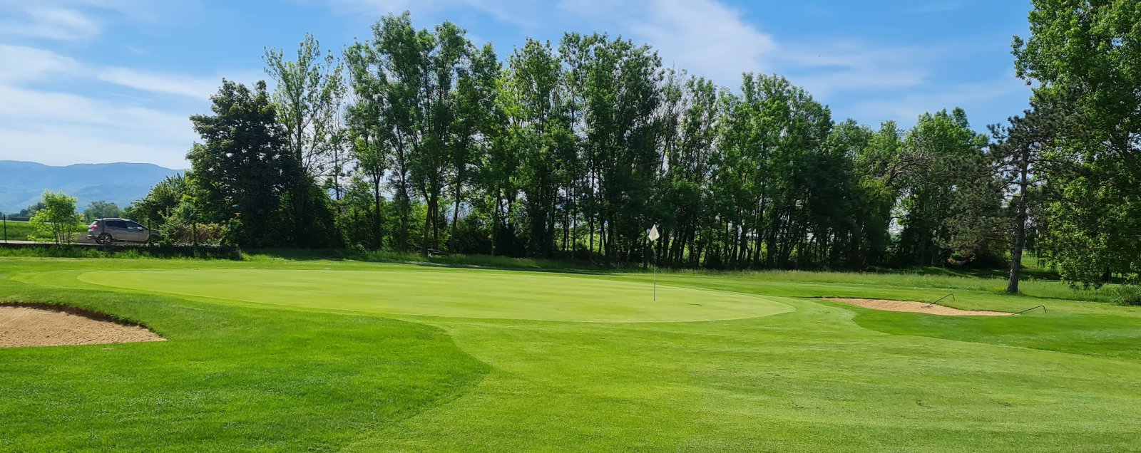 Golf de Valence saint Didier - Panorama du parcours de golf