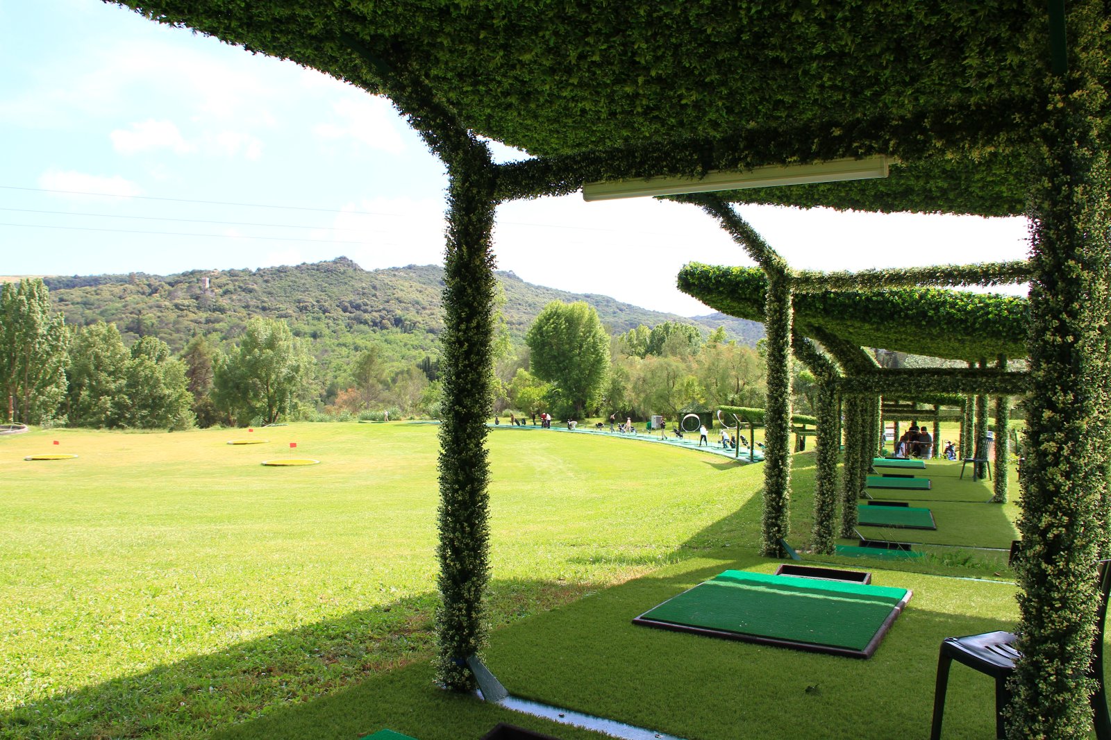 Golf de la Vanade - Fairway et green du parcours