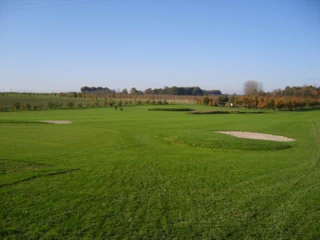 Golf de Yerville - Fairway et green du parcours