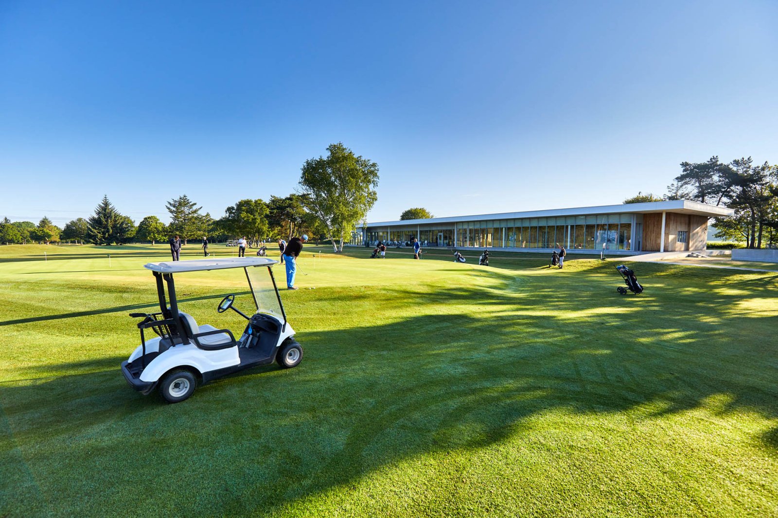 Golf de la Baie de saint Brieuc ( ajoncs d’Or) - Green et bunkers