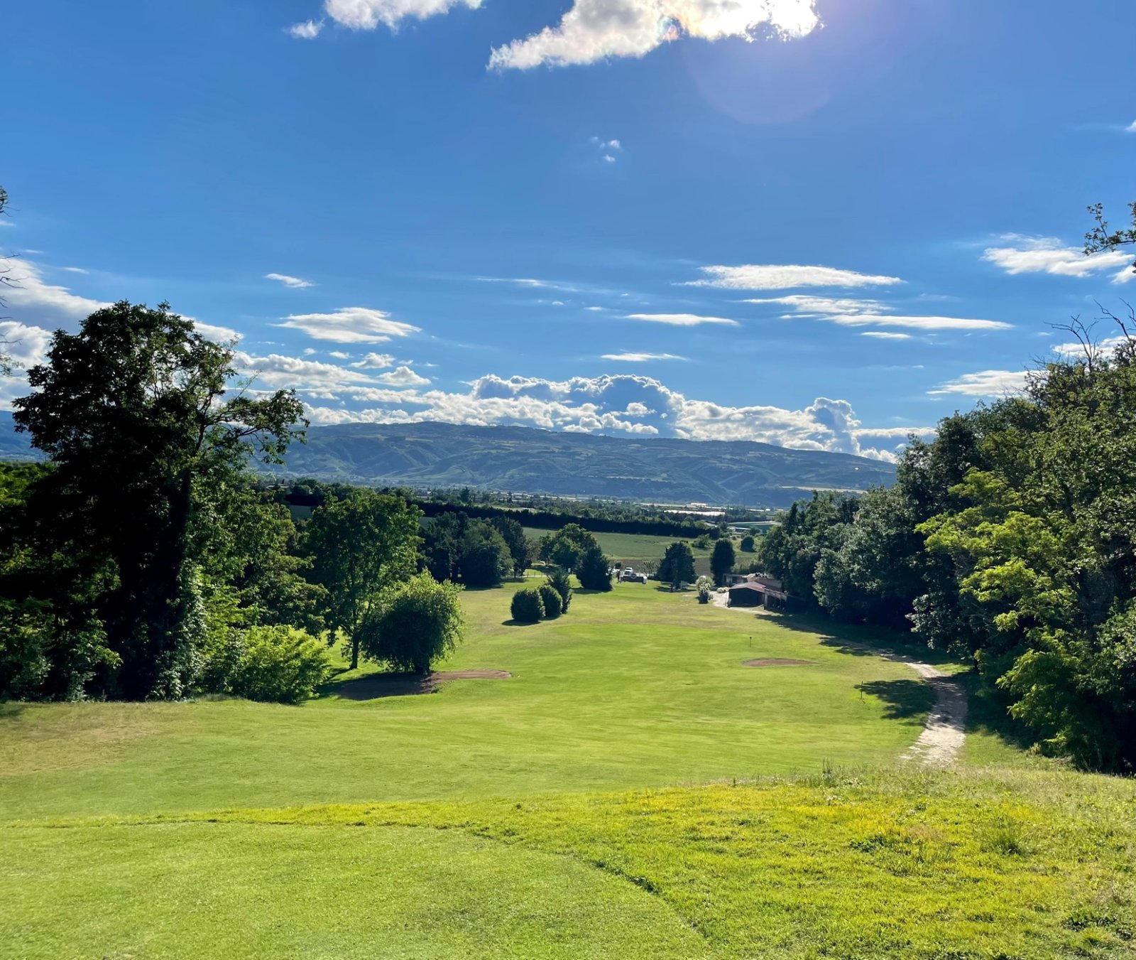 Golf des Chanalets Bourg les Valence - Panorama du parcours de golf