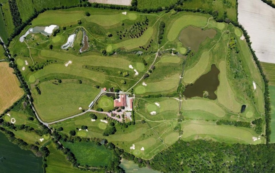 Golf de Savigneux les Étangs - Green et bunkers