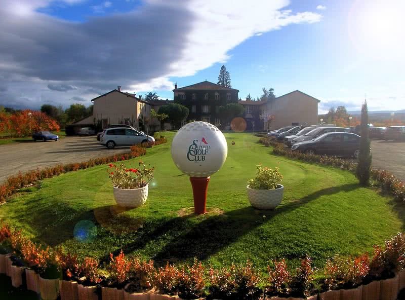 Golf de Savigneux les Étangs - Panorama du parcours de golf