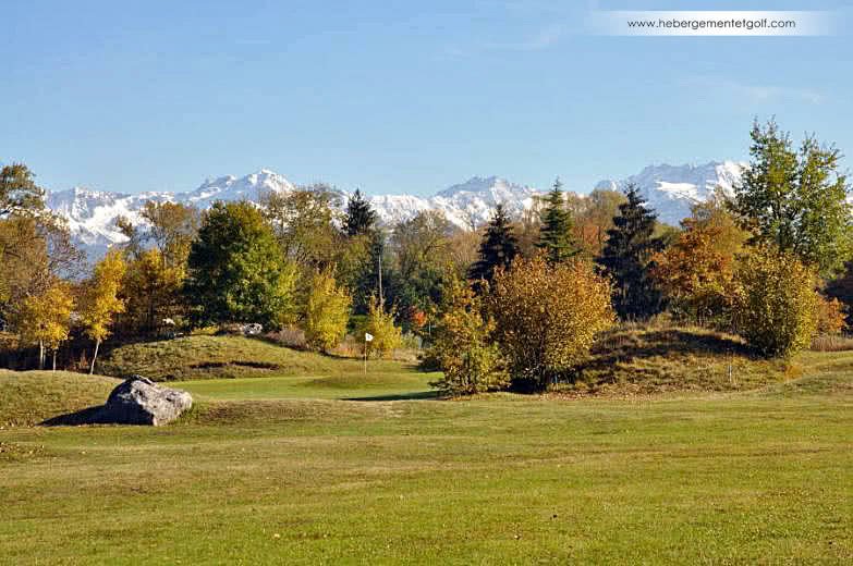 Golf des Marches - Green et bunkers
