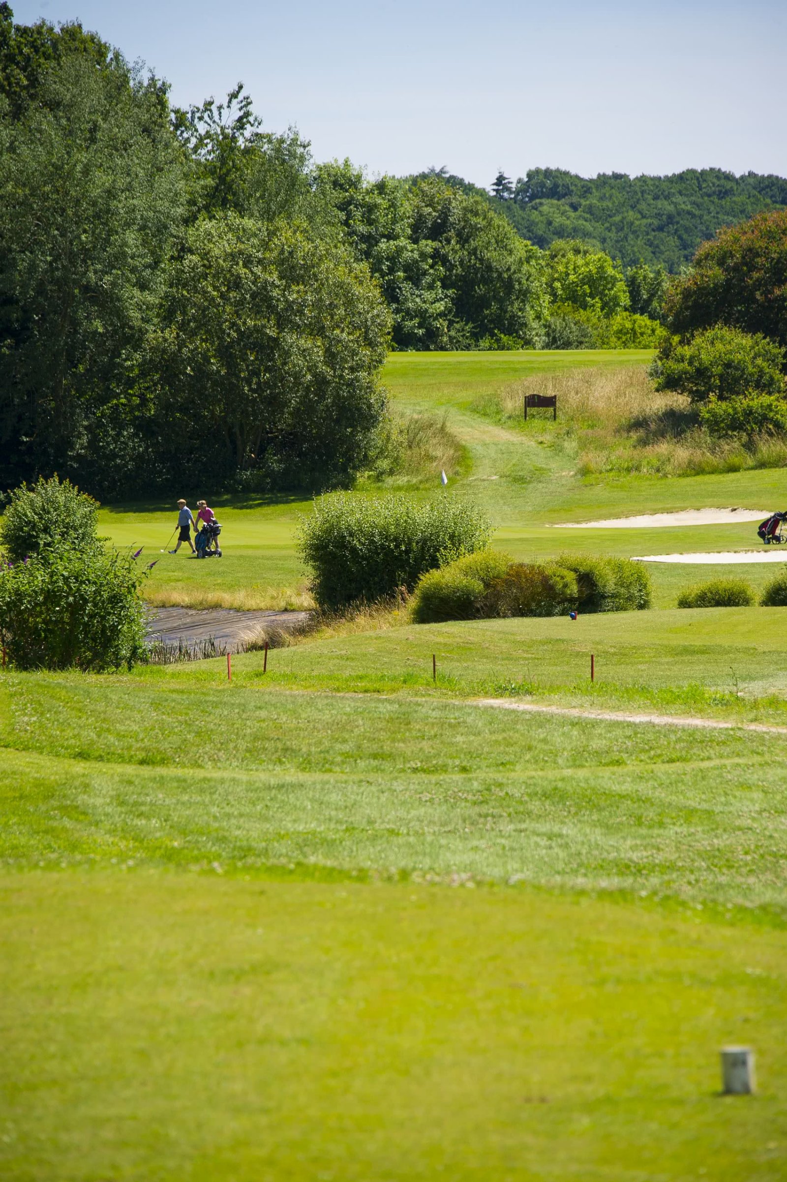 Golf Municipal d’Évreux - Green et bunkers