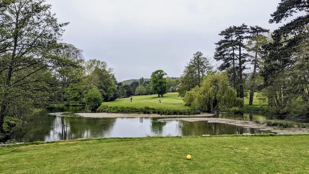 Golf Bluegreen Houlgate - Green et bunkers
