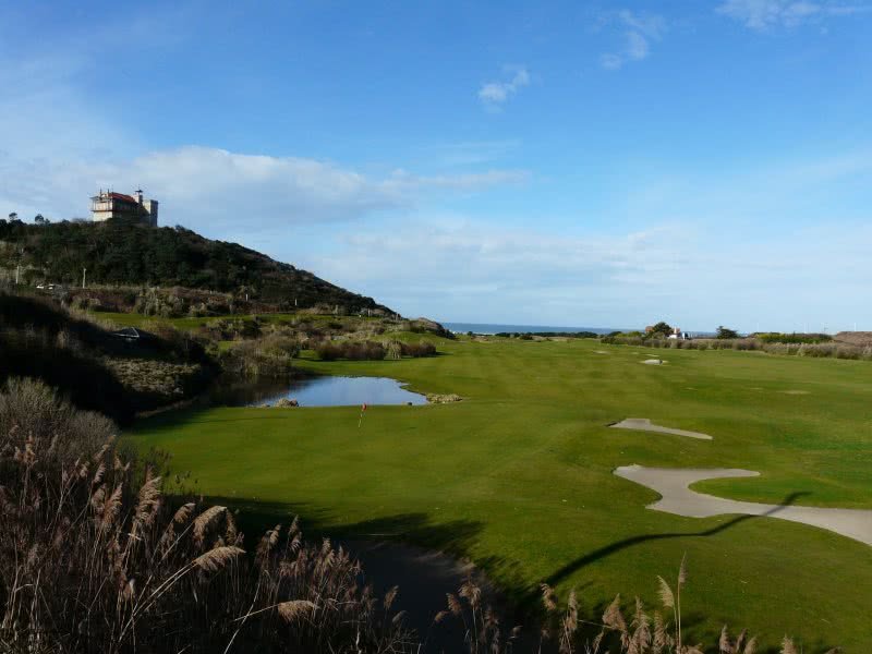 Golf d’Ilbarritz - Green et bunkers