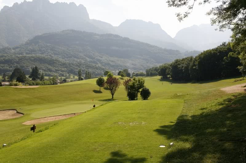 Golf du Belvedere - Fairway et green du parcours