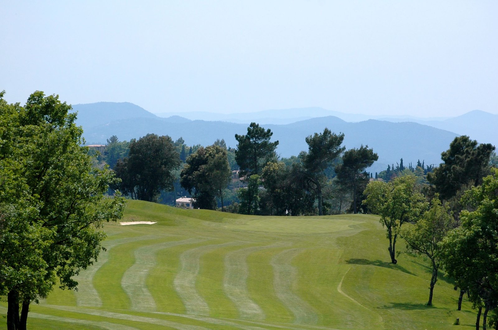 Golf du Claux Amic - Green et bunkers