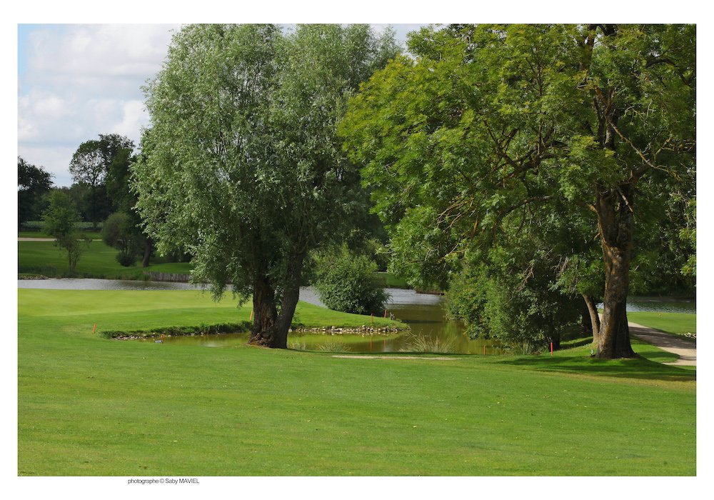 Golf du Clou - Fairway et green du parcours