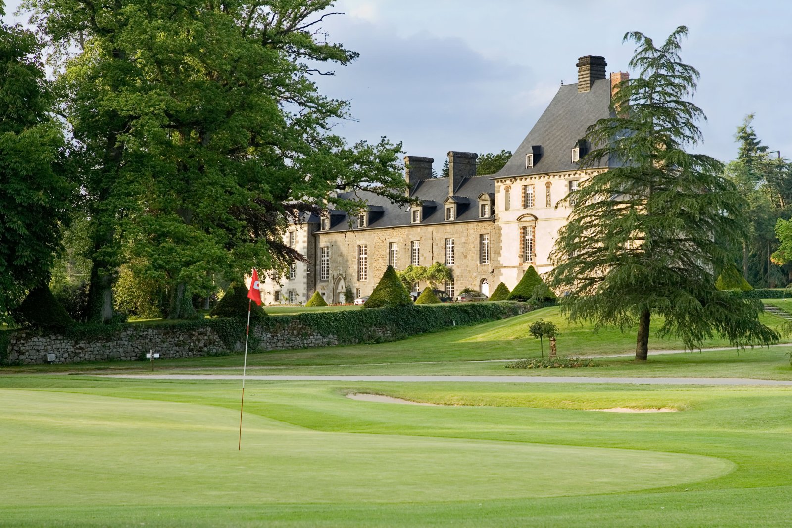 Les Ormes, Golf & Resort - Green et bunkers
