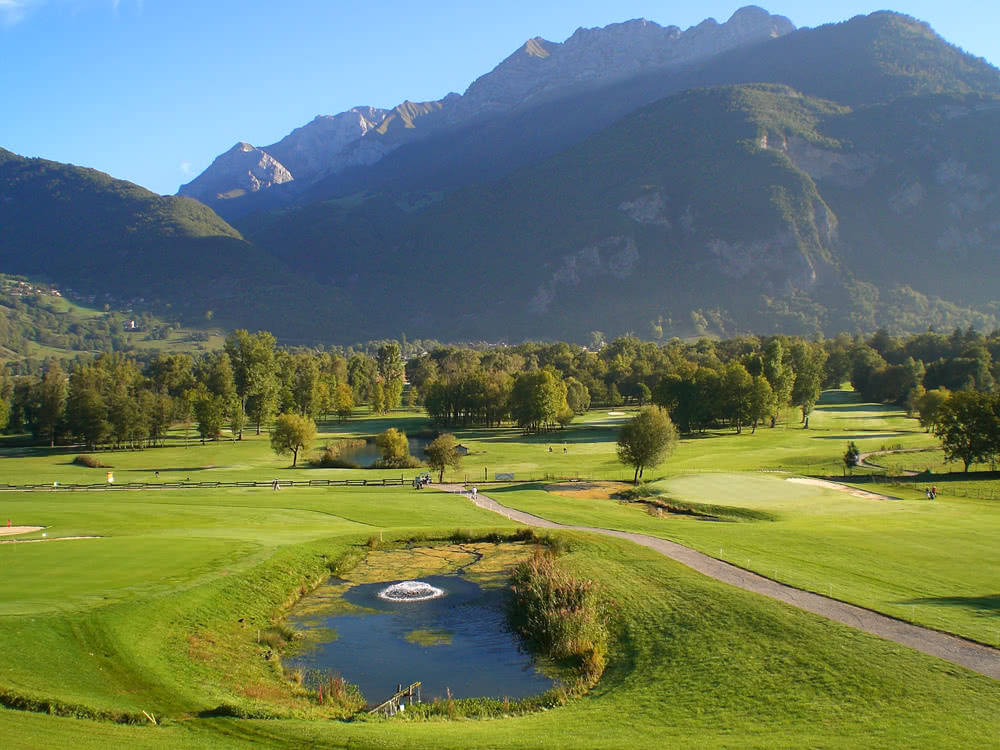 Golf du Granier Apremont - Panorama du parcours de golf