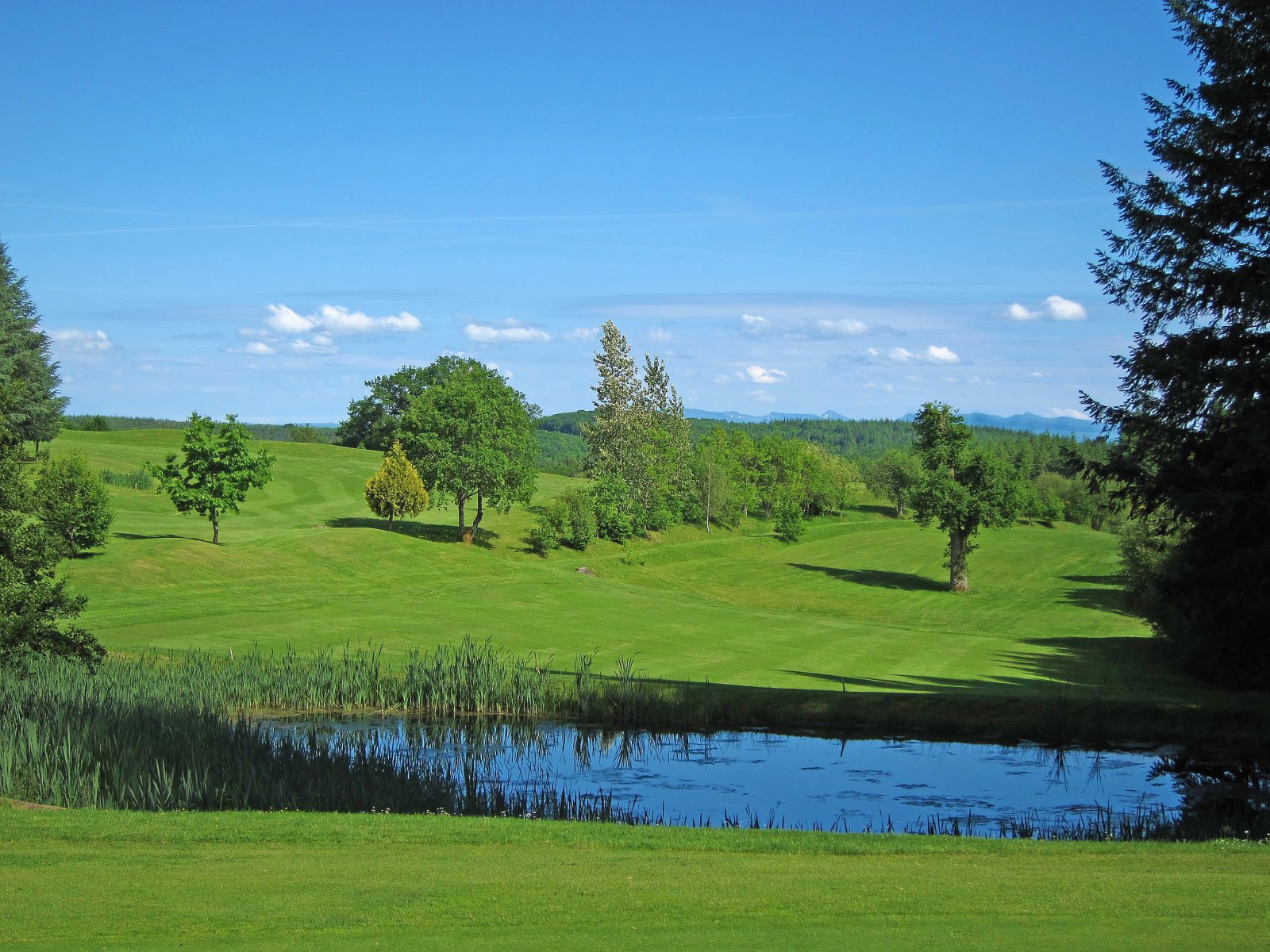 Golf du Mont Dore - Panorama du parcours de golf