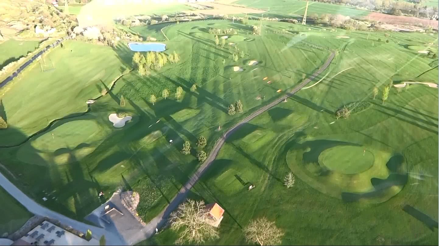 Golf du Pays de Sarrebourg - Fairway et green du parcours