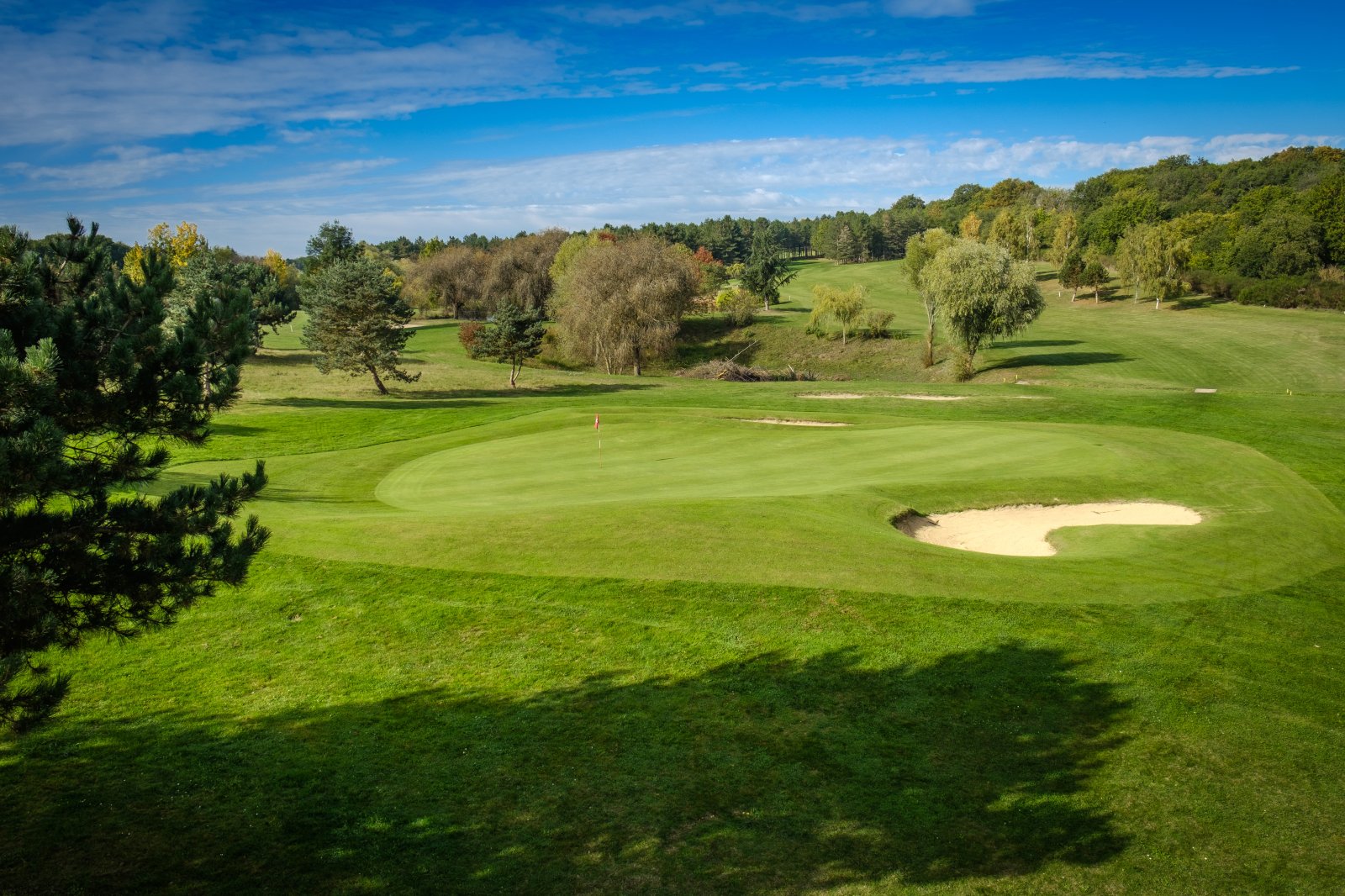 Golf du Thouarsais - Green et bunkers