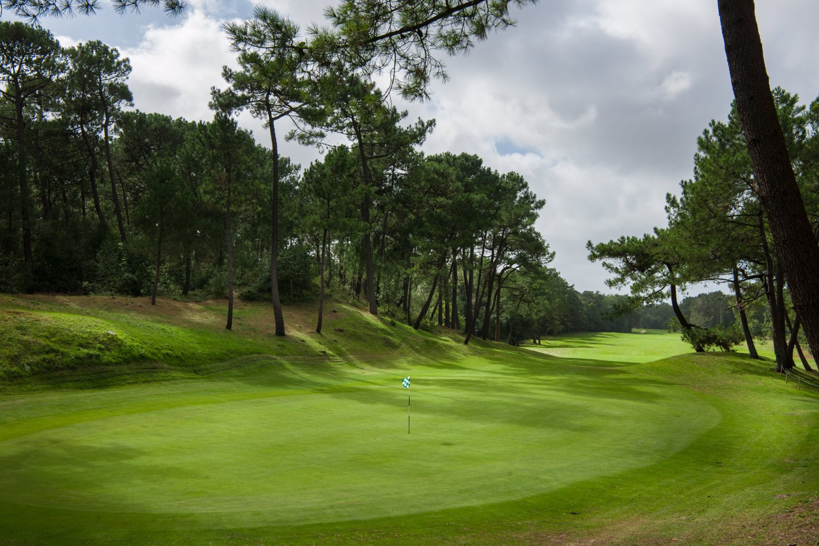 Golf du Touquet - Fairway et green du parcours