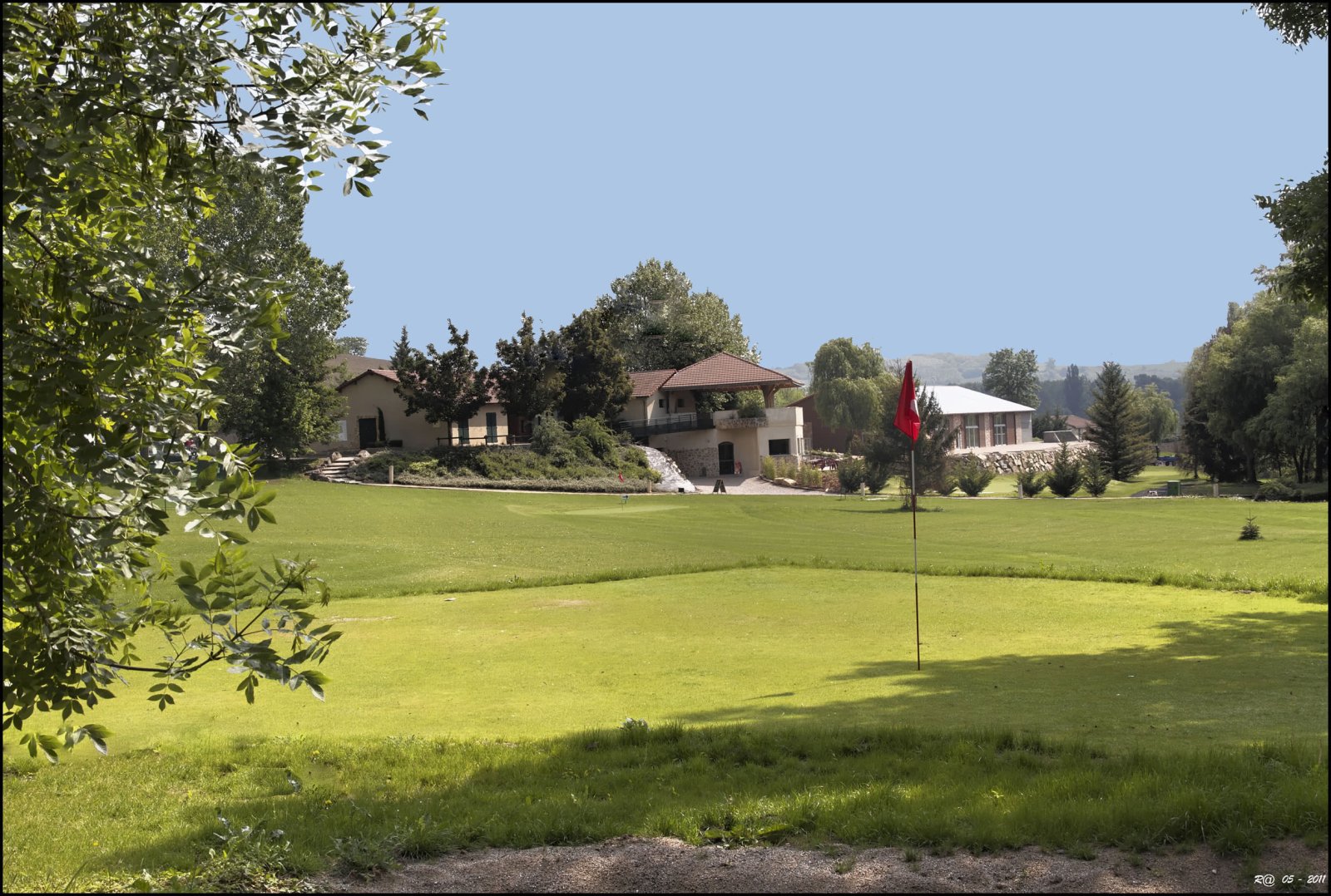 Golf du Val d’Auzon - Fairway et green du parcours