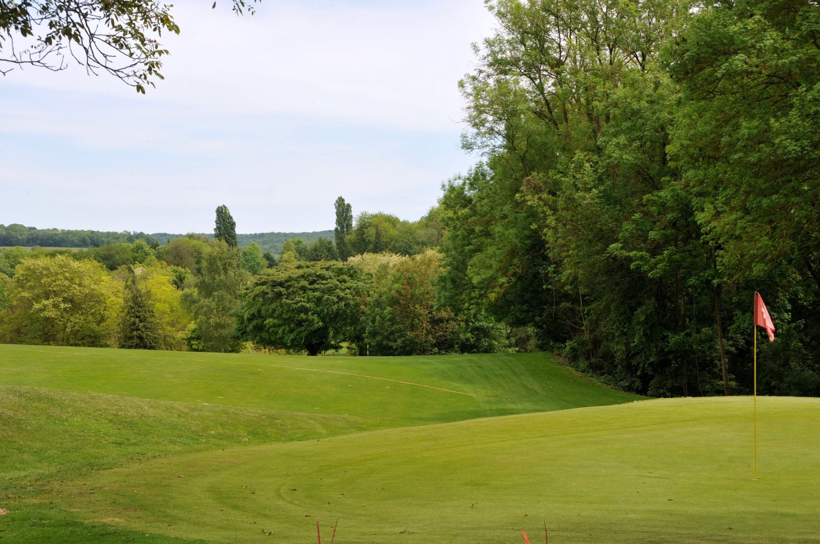 Golf du Val Secret - Green et bunkers