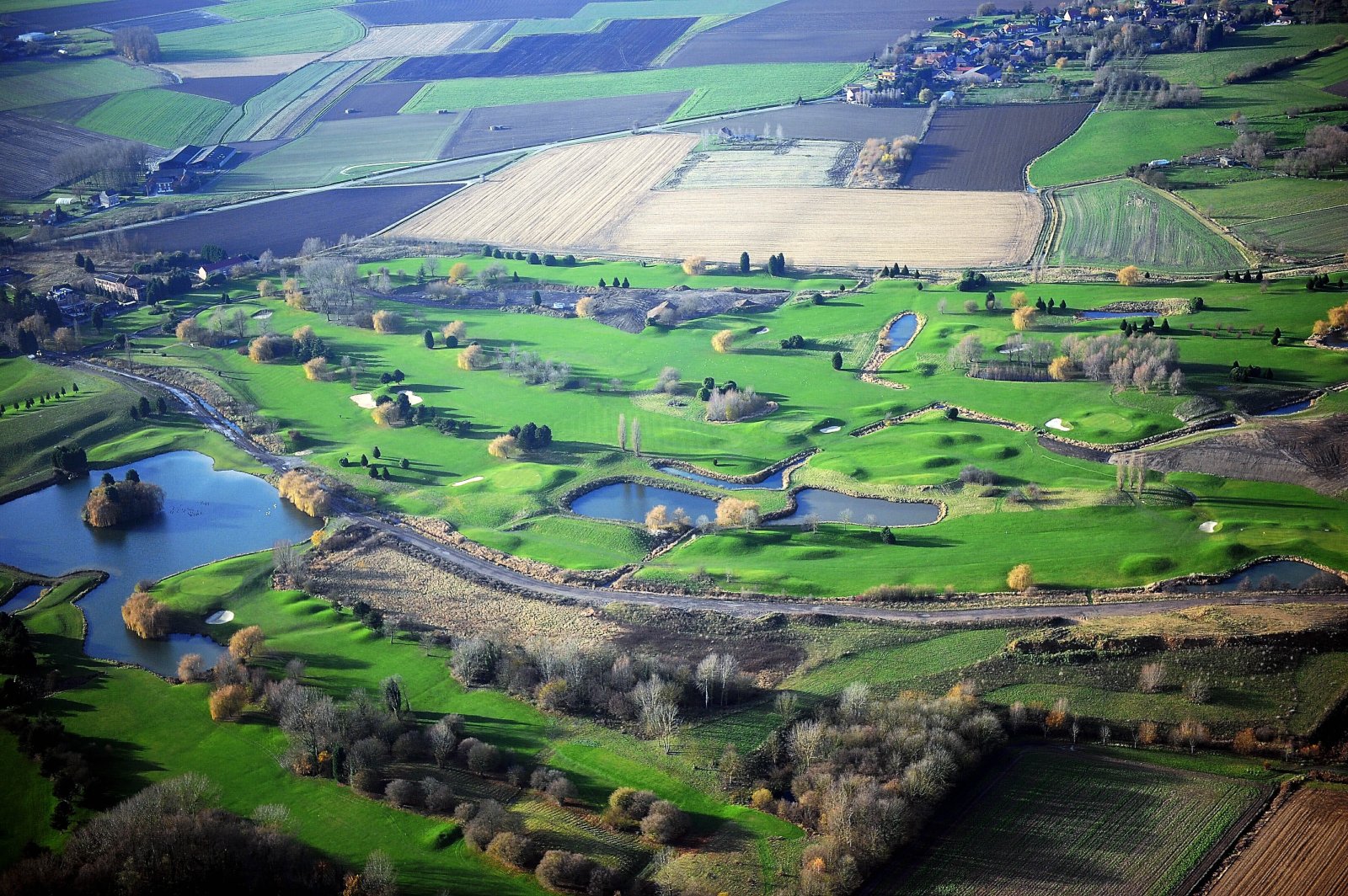Golf le Vert Parc - Fairway et green du parcours