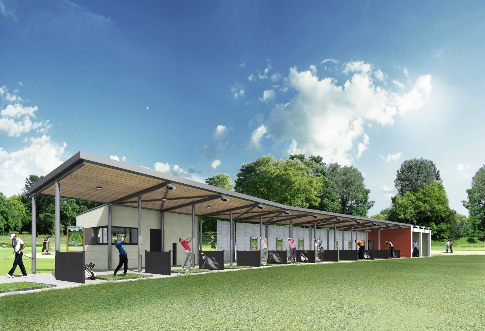 Golf Estolosa - Club house et installations