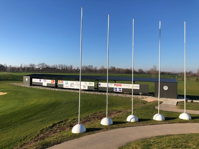 Golf de Garonne - Fairway et green du parcours