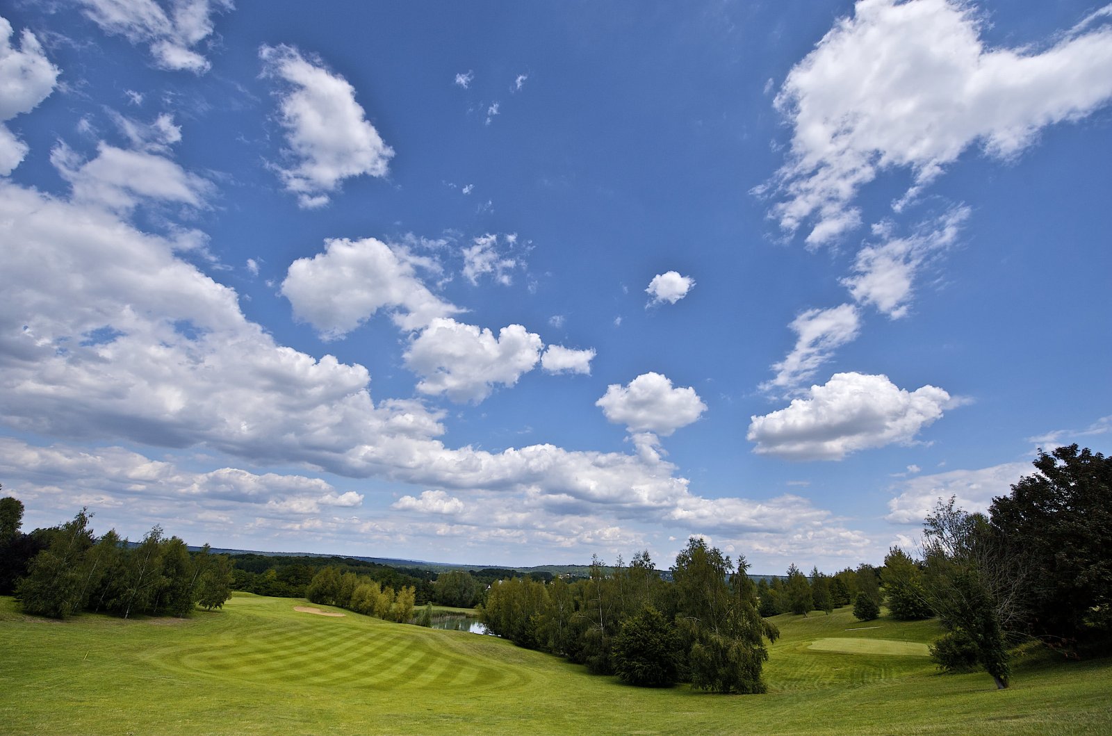 Golf Hôtel de Mont Griffon - Fairway et green du parcours