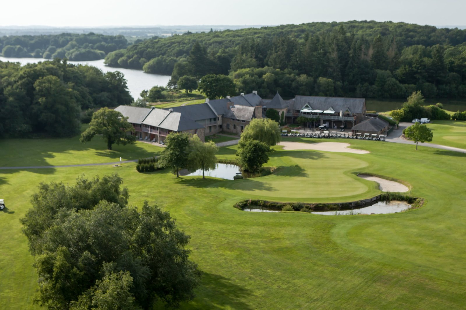 saint Malo Golf Resort - Fairway et green du parcours