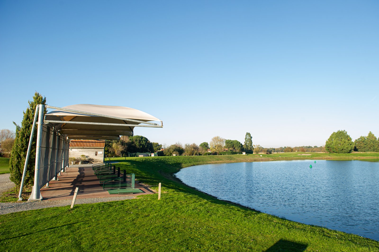 Golf Bluegreen Bordeaux Pessac - Green et bunkers