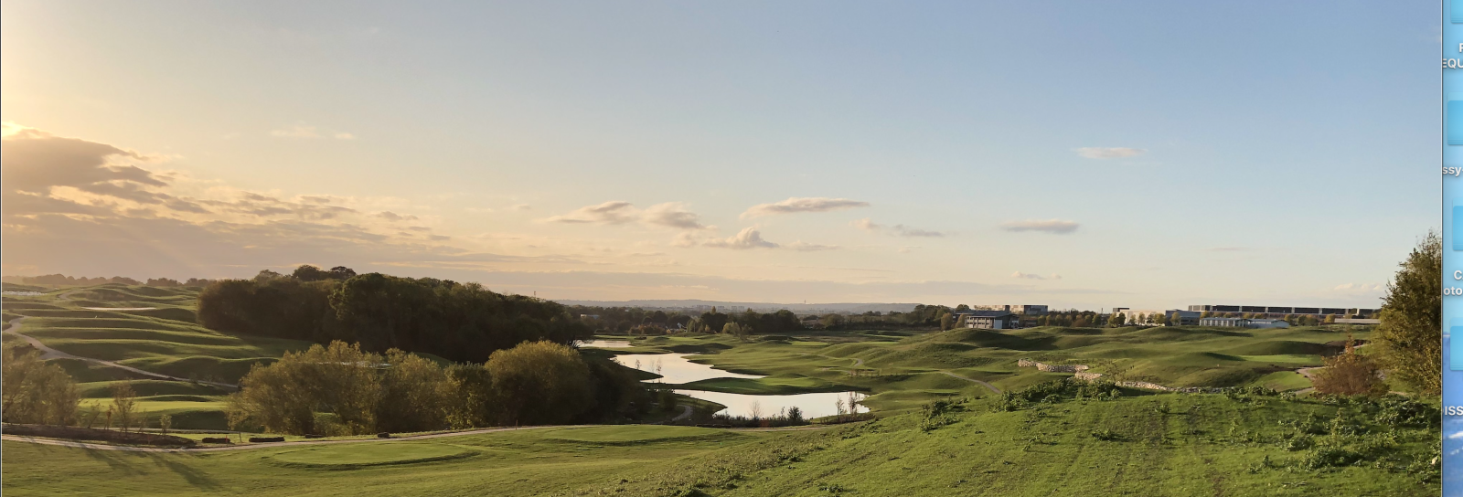 UGolf International de Roissy - Fairway et green du parcours