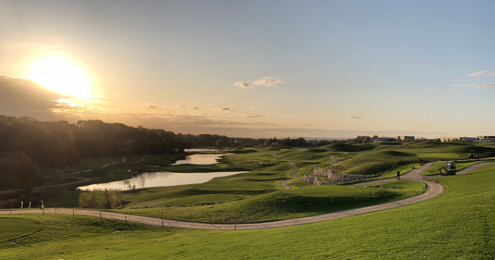 UGolf International de Roissy - Green et bunkers