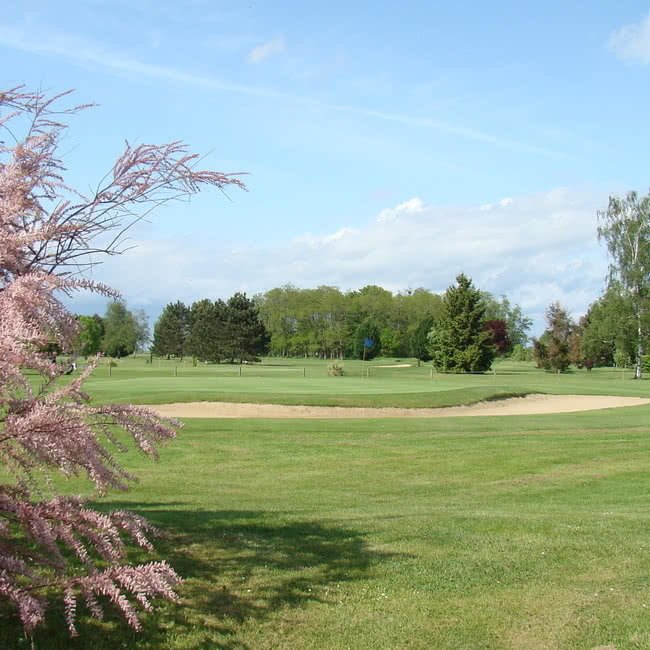 Golf As la Croix des Anges - Green et bunkers