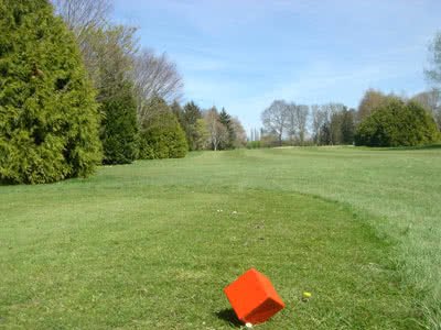 Golf Public de Chalon sur Saone la Roseraie - Green et bunkers