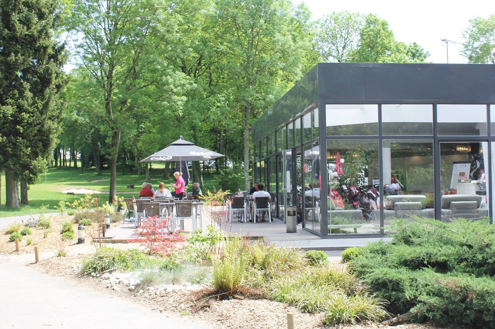 Golf Loches Verneuil - Fairway et green du parcours