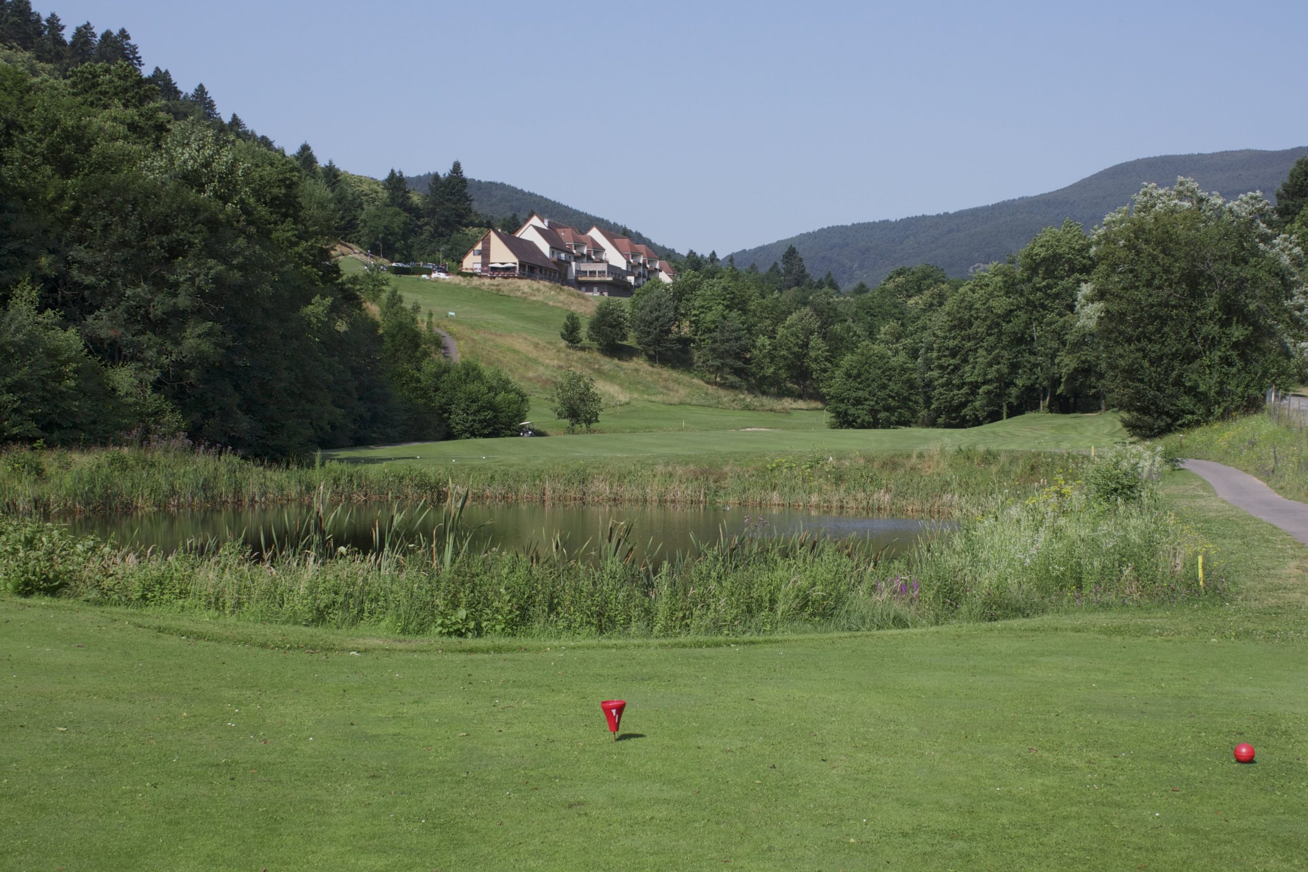 UGolf Ammerschwihr trois Epis - Fairway et green du parcours