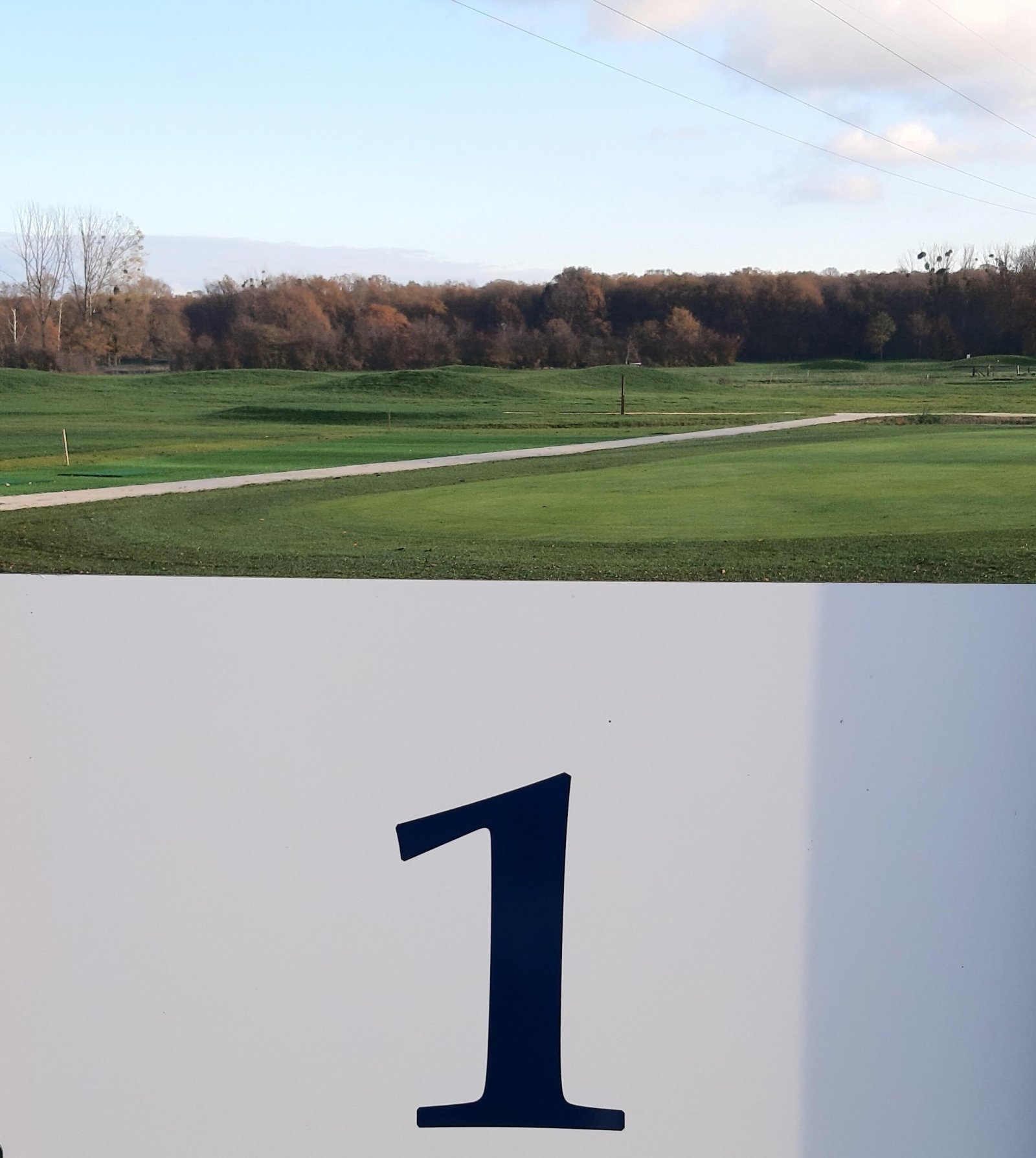 UGolf Thionville RD - Fairway et green du parcours
