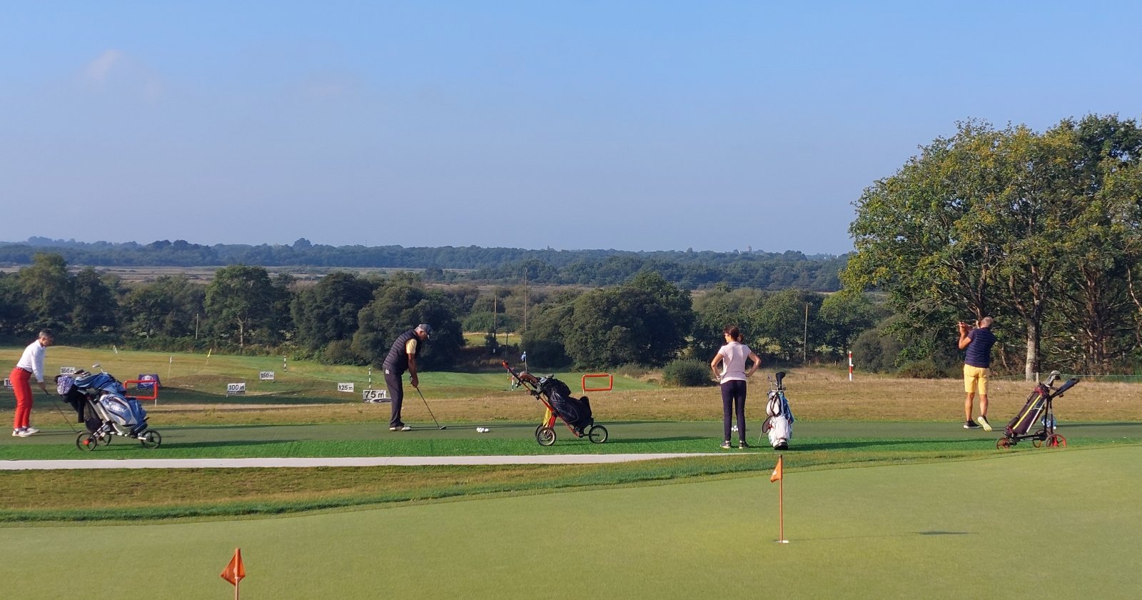 Golf de Vannes Atlantheix - Green et bunkers