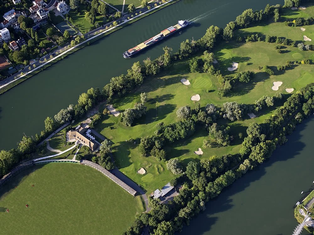 Golf de l’Île Fleurie - Fairway et green du parcours