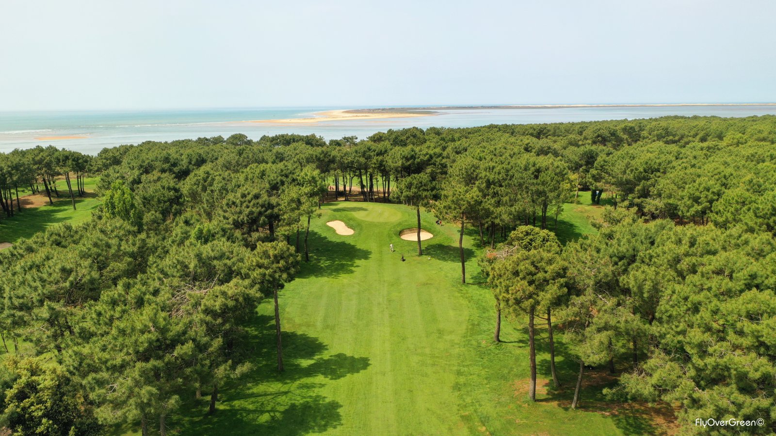 La Palmyre Golf Links - Panorama du parcours de golf