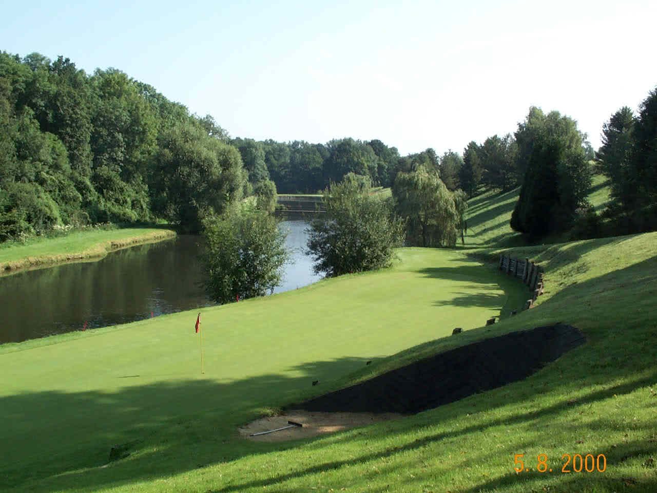 Golf de la Vaucouleurs - Green et bunkers
