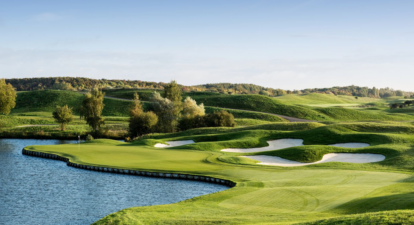 Le Golf National - Green et bunkers