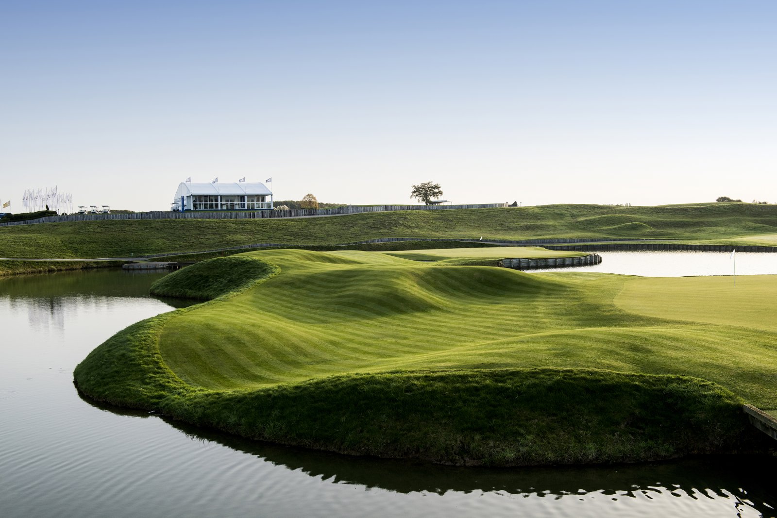 Le Golf National - Panorama du parcours de golf