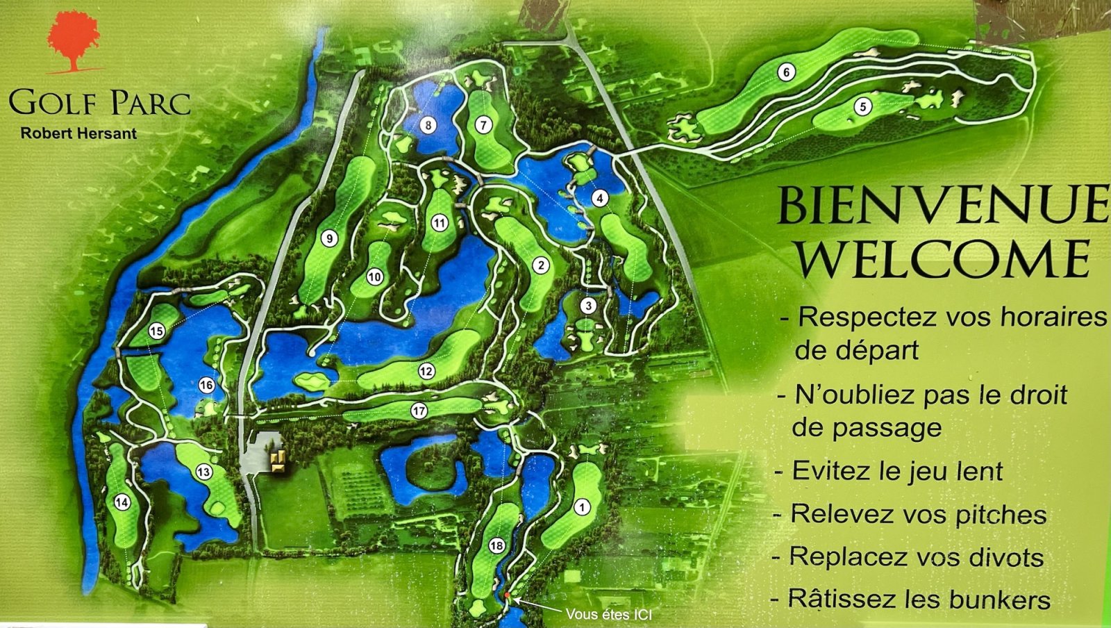 Golf Golf Parc Robert Hersant