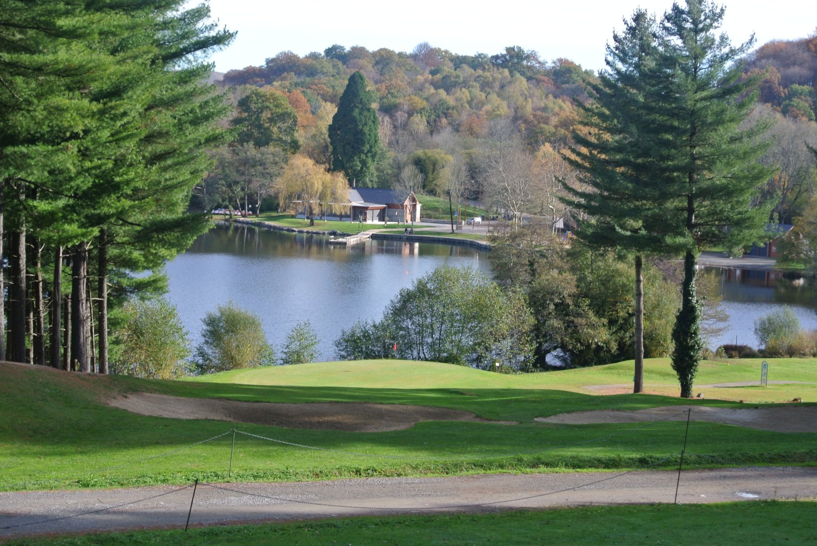 Oloron Golf Club les Vallees - Panorama du parcours de golf