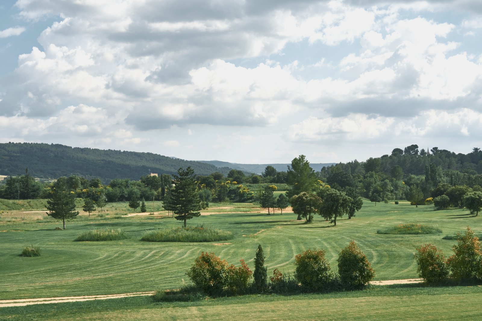 Golf des Ocres de Villars - Panorama du parcours de golf