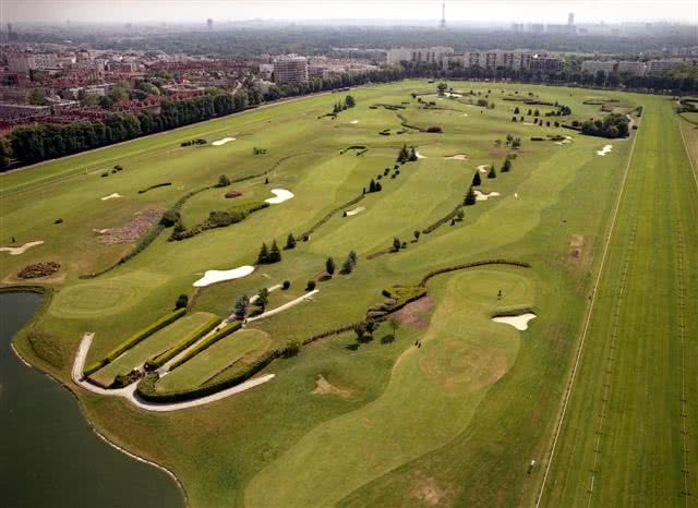 Polo de Paris - Fairway et green du parcours
