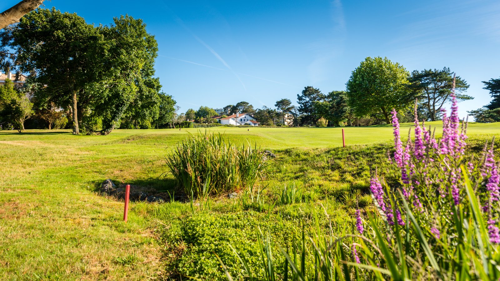 Practice de la Corniche - Panorama du parcours de golf