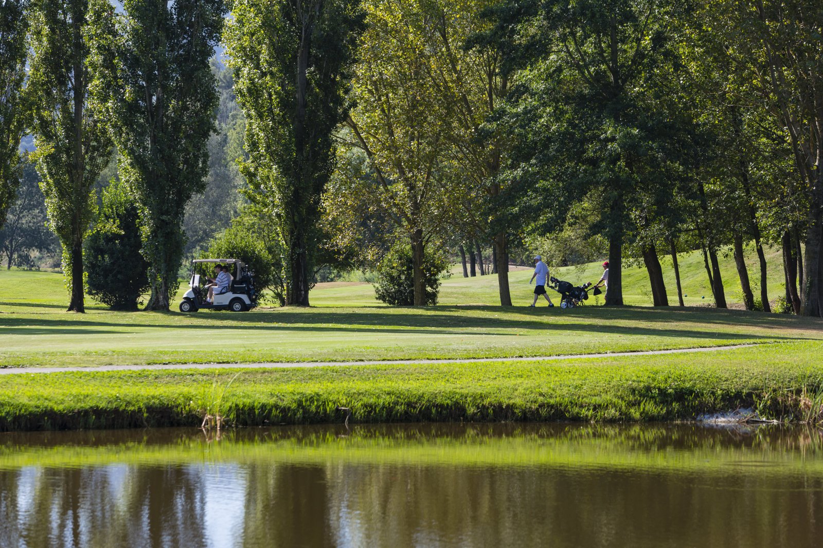 Riviera Golf de Barbossi - Green et bunkers