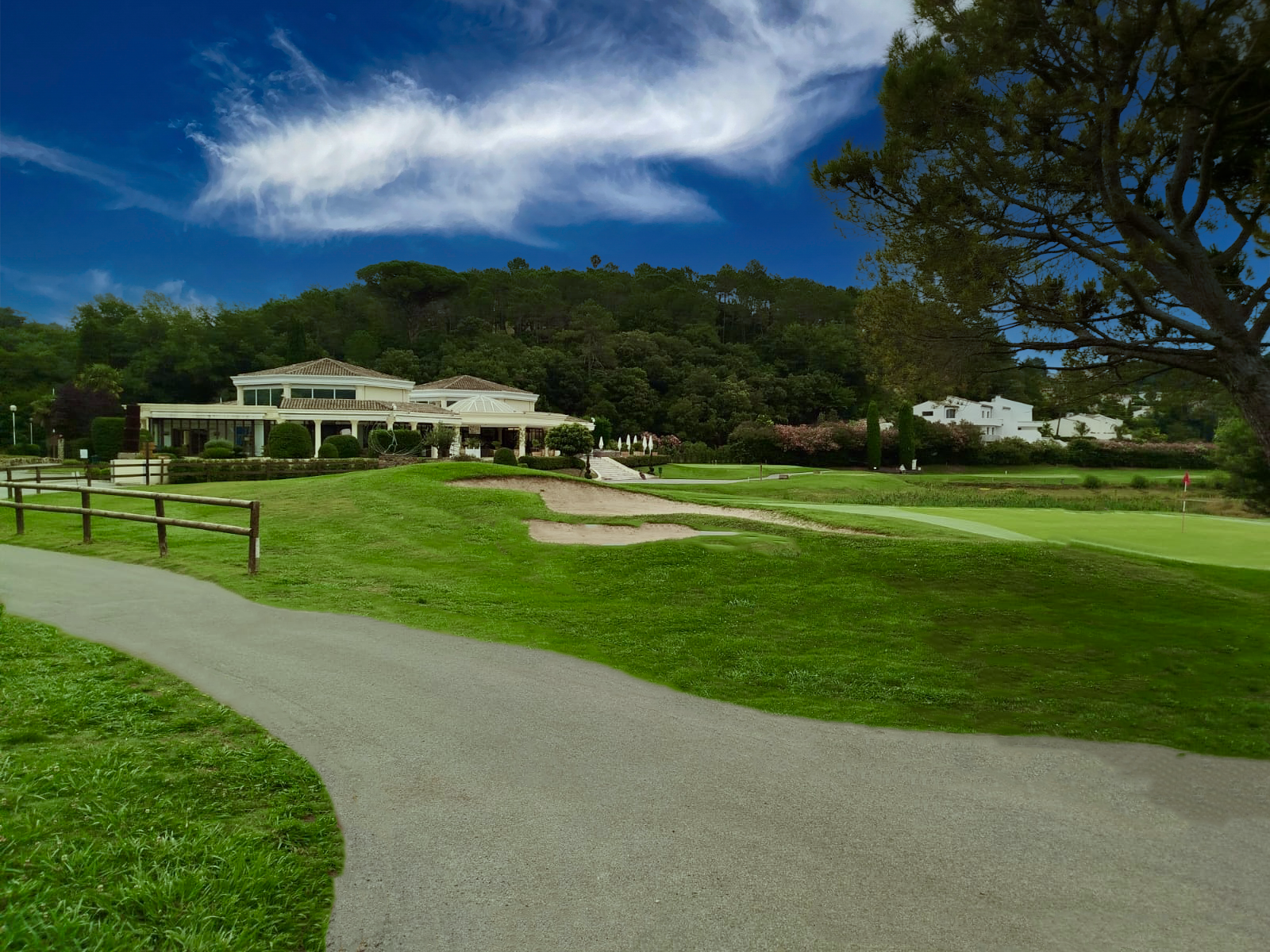 Riviera Golf de Barbossi - Panorama du parcours de golf