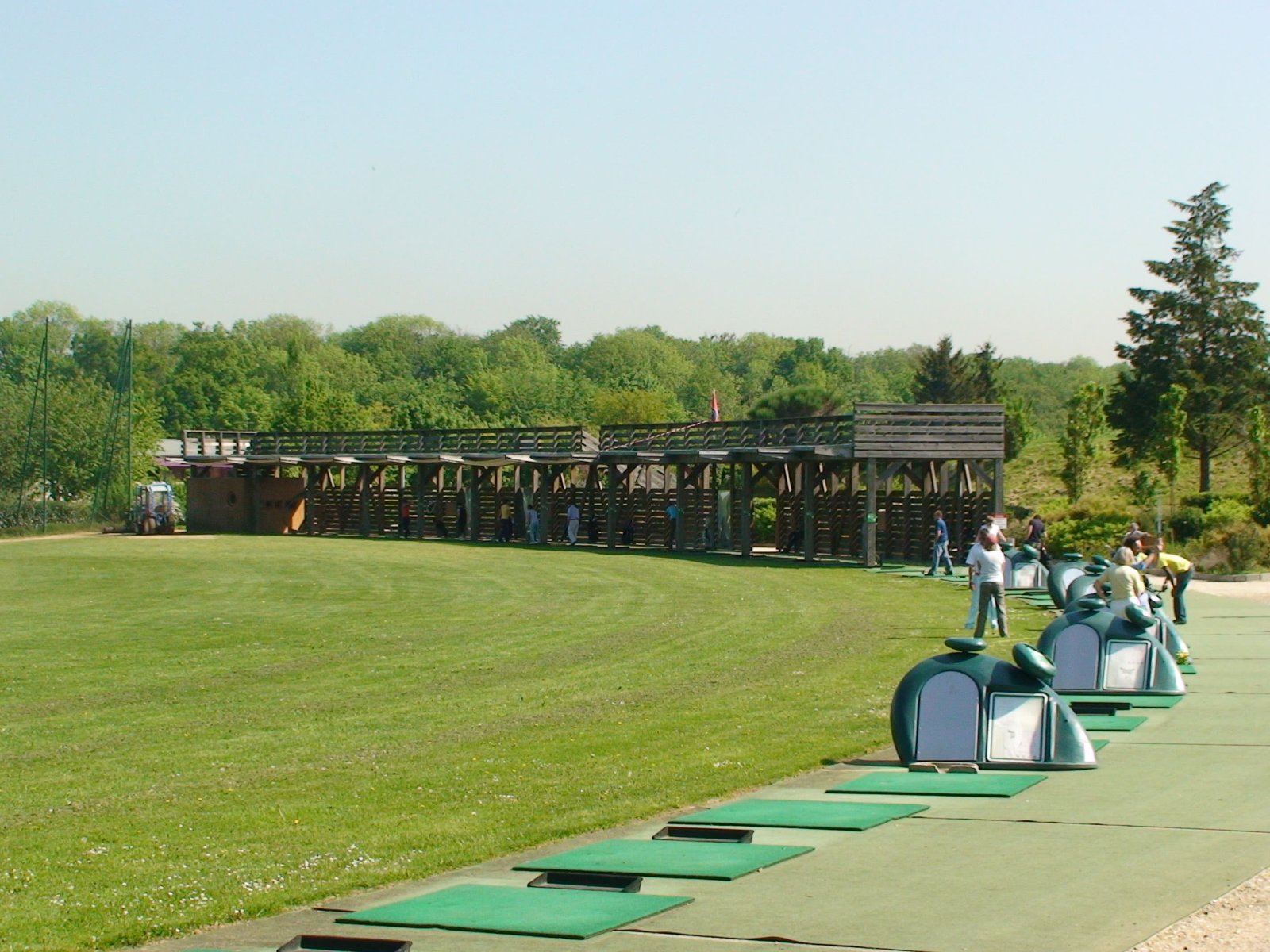 Stade Francais Vaucresson Haras Lupin - Fairway et green du parcours